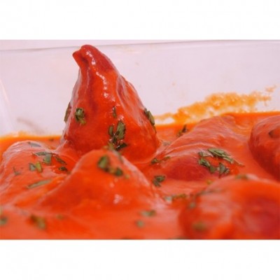 Pimiento relleno de ternera