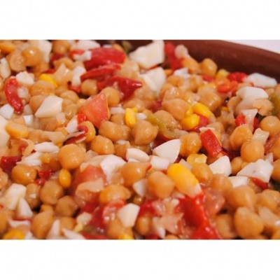 Ensalada de garbanzos